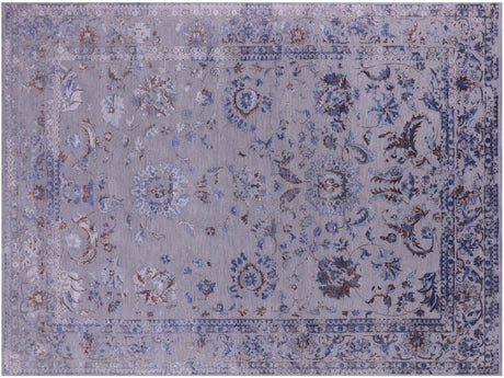 Hand Knotted Wool & Silk Persian Tabriz Rug - Manhattan Rugs