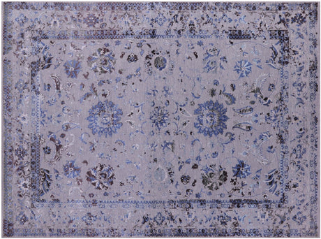 Wool & Silk  Hand Knotted Persian Tabriz Rug - Manhattan Rugs