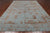 Grey 9' 0" X 12' 2" Wool & Silk Persian Tabriz Handmade Rug - Q19193