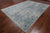Ivory Wool & Silk Persian Heriz Serapi Handmade Rug 8' 10" X 11' 9" - Q19197