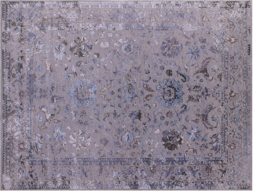 Wool & Silk Handmade Persian Tabriz Rug - Manhattan Rugs