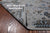 Grey Wool & Silk Handmade Persian Tabriz Rug 8' 10" X 11' 8" - Q19199