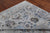 Grey Wool & Silk Handmade Persian Tabriz Rug 8' 10" X 11' 8" - Q19199