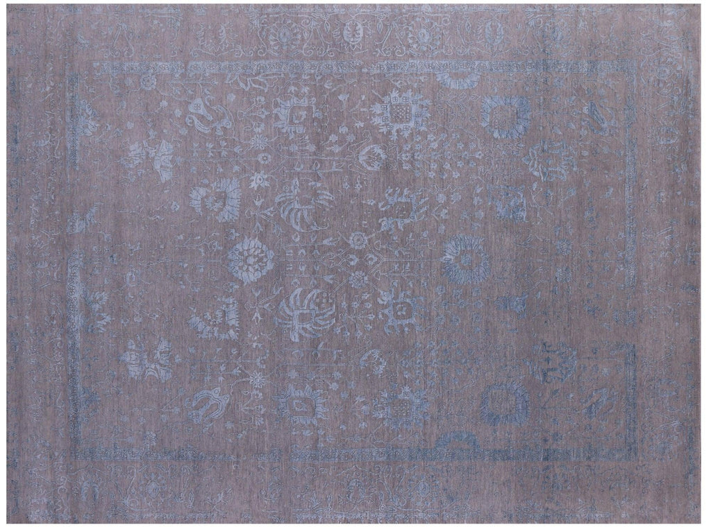 Persian Tabriz Wool & Silk Handmade Rug - Manhattan Rugs