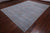 Grey 9' 0" X 12' 0" Persian Tabriz Wool & Silk Handmade Rug - Q19200
