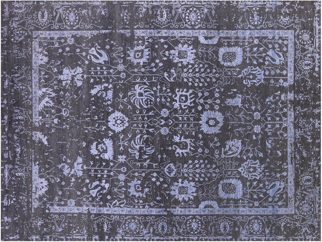 Persian Tabriz Wool & Silk Handmade Rug - Manhattan Rugs