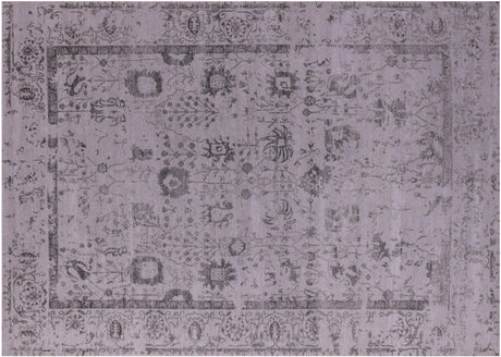 Hand-Knotted Persian Tabriz Wool & Silk Rug - Manhattan Rugs