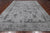 Grey Hand-Knotted Persian Tabriz Wool & Silk Rug 9' 11" X 14' 3" - Q19214