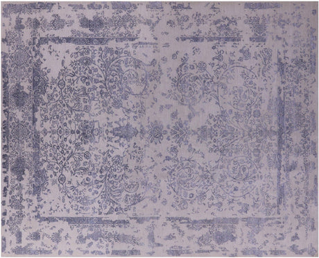 Handmade Wool & Silk Persian Kashan Rug - Manhattan Rugs