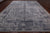 Grey Handmade Wool & Silk Persian Kashan Rug 11' 11" X 15' 1" - Q19215