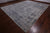 Grey Handmade Wool & Silk Persian Kashan Rug 11' 11" X 15' 1" - Q19215
