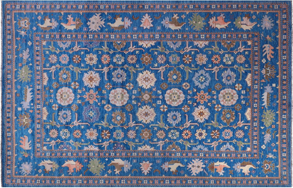Handmade Turkish Oushak Wool Rug - Manhattan Rugs