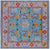 Square Hand Knotted William Morris Wool Rug - Manhattan Rugs