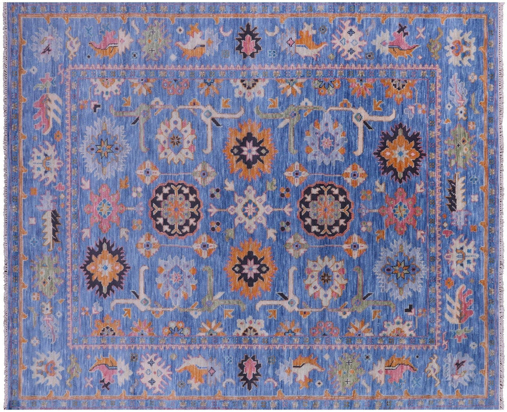 Hand Knotted Turkish Oushak Wool Rug - Manhattan Rugs