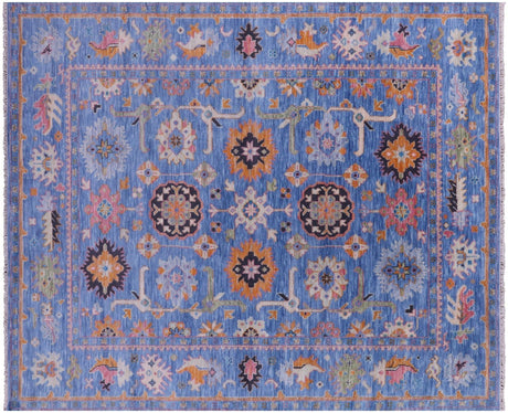 Hand Knotted Turkish Oushak Wool Rug - Manhattan Rugs