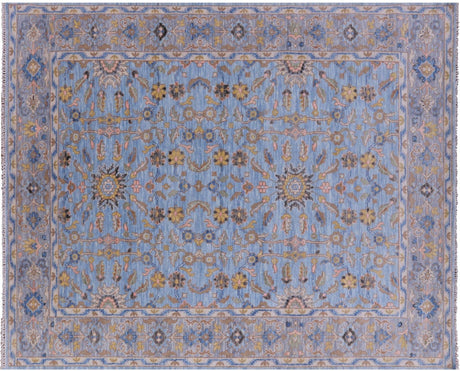 Turkish Oushak Hand Knotted Rug - Manhattan Rugs