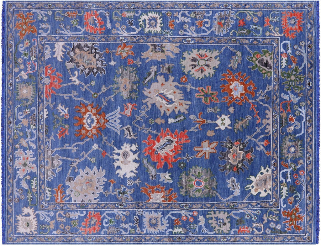 Turkish Oushak Handmade Wool Rug - Manhattan Rugs