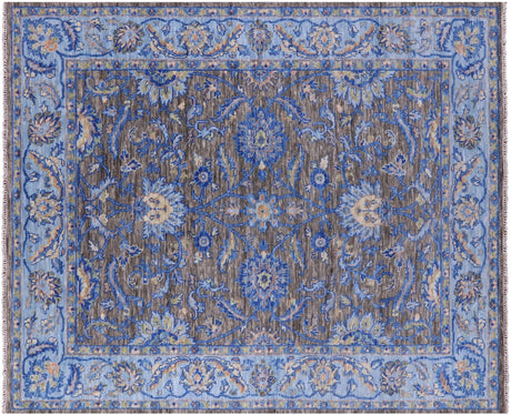 Hand-Knotted Persian Tabriz Wool Rug - Manhattan Rugs