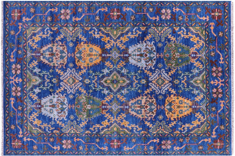 Turkish Oushak Handmade Wool Rug - Manhattan Rugs