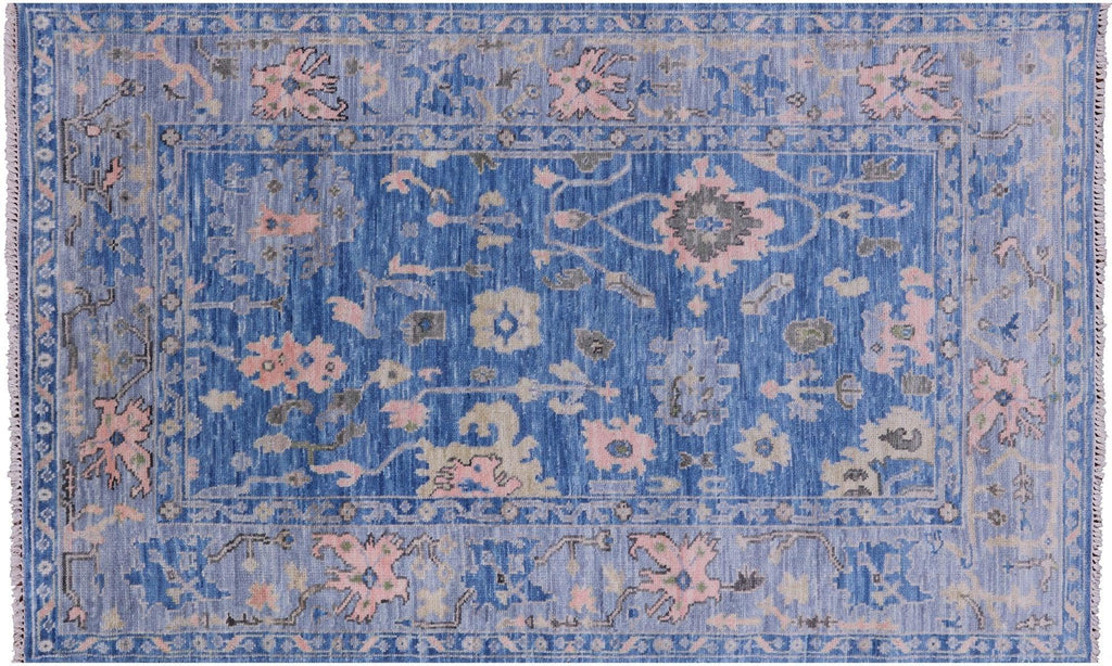 Turkish Oushak Handmade Wool Rug - Manhattan Rugs