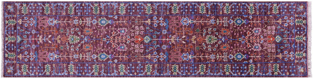Turkish Oushak Hand Knotted Runner Rug - Manhattan Rugs