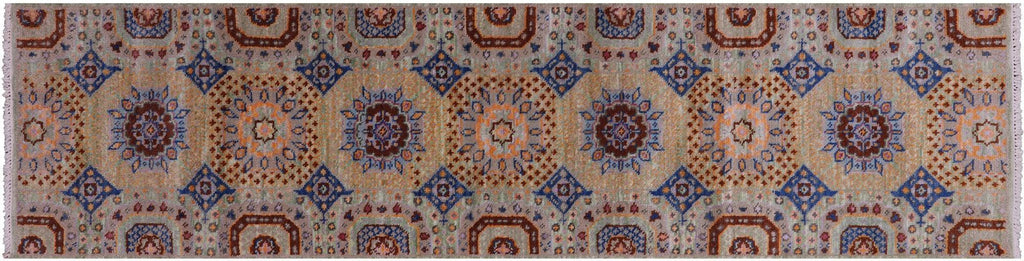 Runner Mamluk Hand-Knotted Wool Rug - Manhattan Rugs