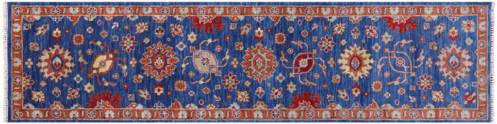 Runner Turkish Oushak Handmade Wool Rug - Manhattan Rugs