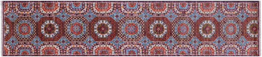 Mamluk Handmade Wool Runner Rug - Manhattan Rugs