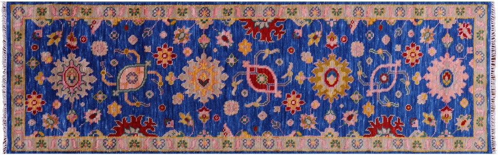 Runner Handmade Turkish Oushak Wool Rug - Manhattan Rugs