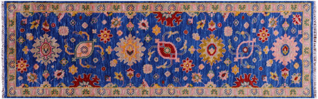 Runner Handmade Turkish Oushak Wool Rug - Manhattan Rugs