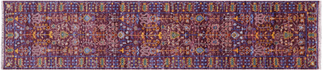 Turkish Oushak Handmade Wool Runner Rug - Manhattan Rugs