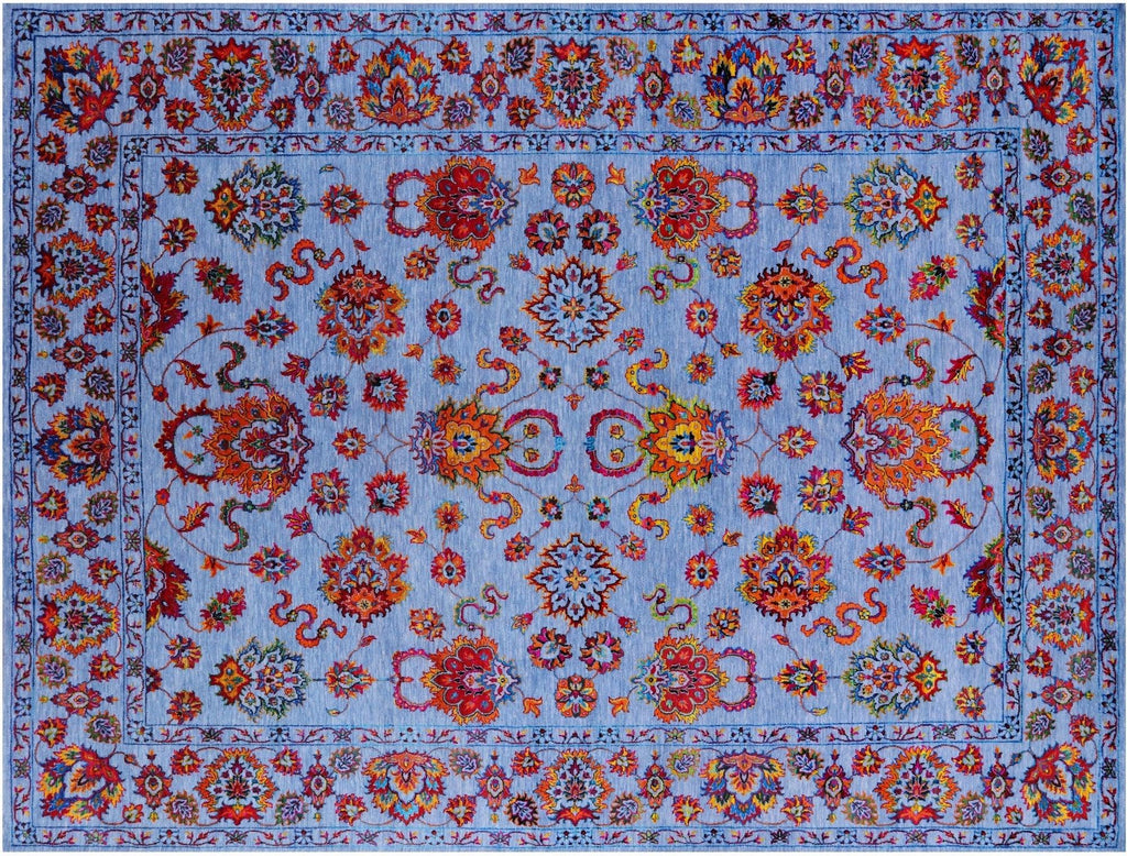 Wool & Silk Persian Tabriz Handmade Rug - Manhattan Rugs