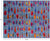 Gabbeh Fish Design Wool & Silk Hand Knotted Rug - Manhattan Rugs