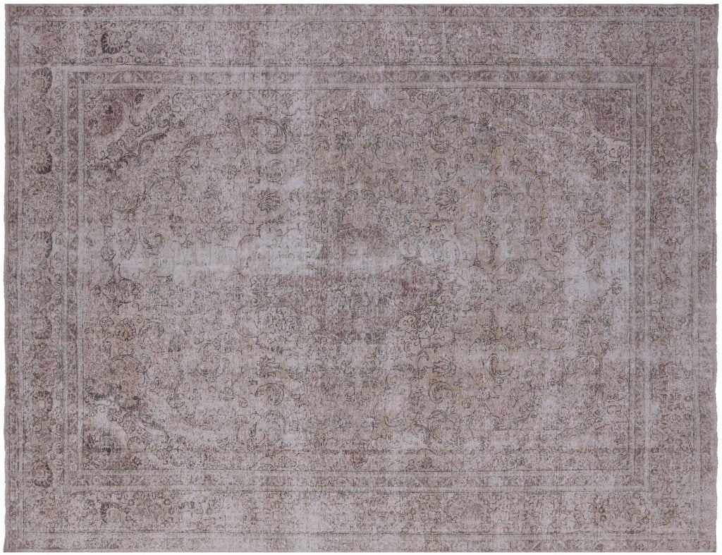 Persian Vintage White Wash Handmade Wool Rug - Manhattan Rugs