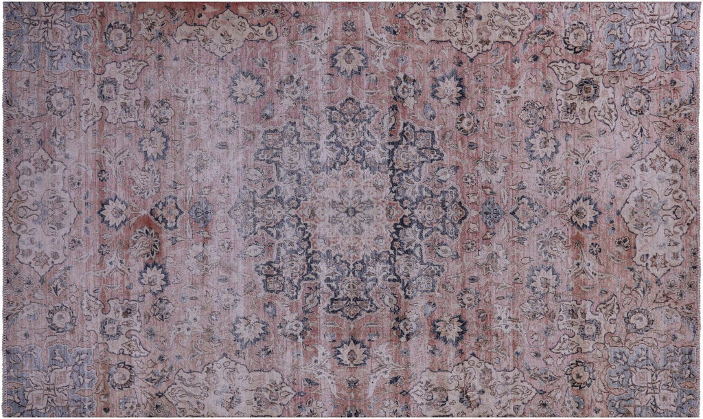 Hand Knotted Persian Mashad Overdyed Rug - Manhattan Rugs