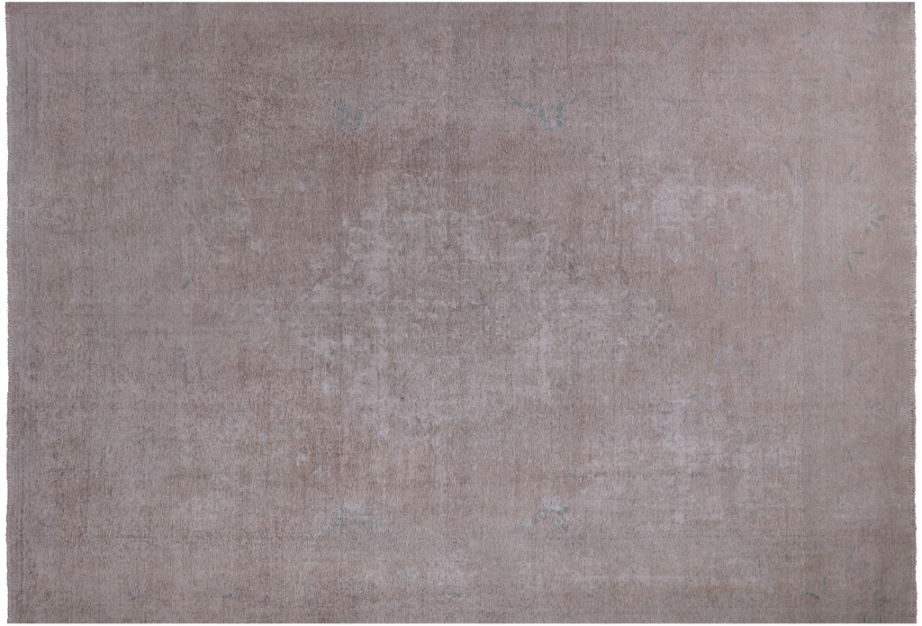 SUPER SALE Ivory 9' 3" X 13' 0" Handmade Persian Vintage White Wash Rug - Q19477