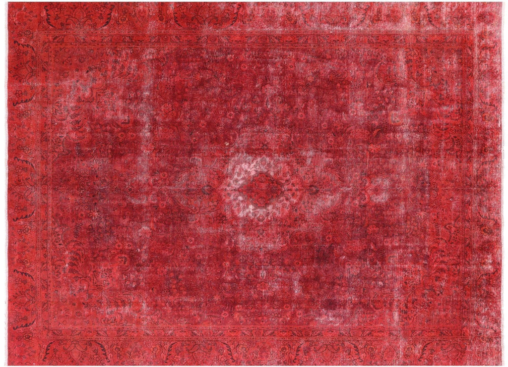 Persian Overdyed Hand-Knotted Wool Rug - Manhattan Rugs