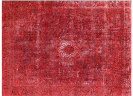 Persian Overdyed Hand-Knotted Wool Rug - Manhattan Rugs