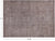 SUPER SALE Ivory 7' 1" X 9' 10" Handmade Persian Vintage White Wash Rug - Q19502