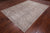 SUPER SALE Ivory 7' 1" X 9' 10" Handmade Persian Vintage White Wash Rug - Q19502
