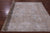 6' 6" X 9' 9" Persian Vintage White Wash Hand Knotted Wool Rug - Q19507