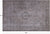 SUPER SALE Ivory Persian Vintage White Wash Handmade Rug 6' 7" X 9' 9" - Q19508