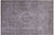SUPER SALE Ivory Persian Vintage White Wash Handmade Rug 6' 7" X 9' 9" - Q19508