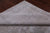 SUPER SALE Ivory 8' 10" X 12' 0" Persian Vintage White Wash Hand Knotted Wool Rug - Q1951