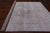SUPER SALE Ivory 8' 10" X 12' 0" Persian Vintage White Wash Hand Knotted Wool Rug - Q1951