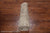SUPER SALE Ivory 6' 7" X 9' 6" Handmade Persian Vintage White Wash Rug - Q19524