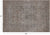 SUPER SALE Ivory 6' 7" X 9' 6" Handmade Persian Vintage White Wash Rug - Q19524