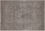 SUPER SALE Ivory 6' 7" X 9' 6" Handmade Persian Vintage White Wash Rug - Q19524