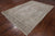 SUPER SALE Ivory 6' 7" X 9' 6" Handmade Persian Vintage White Wash Rug - Q19524