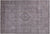 SUPER SALE Ivory 6' 9" X 9' 10" Persian Vintage White Wash Handmade Rug - Q19525